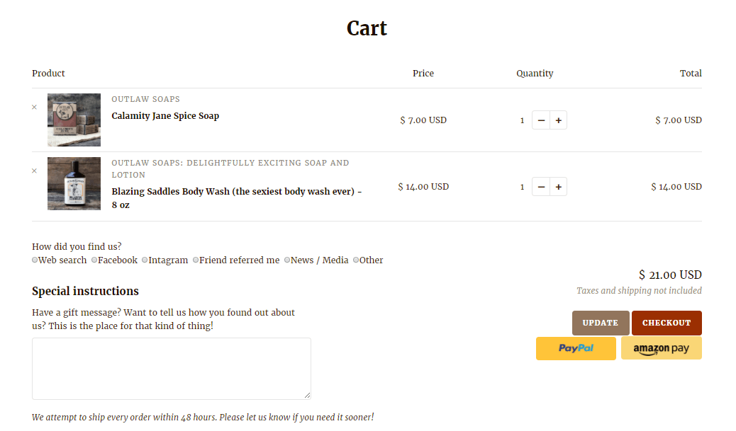 shopify cart attribute example 2