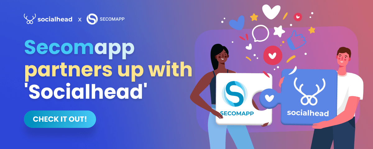 secomapp & social head partnership